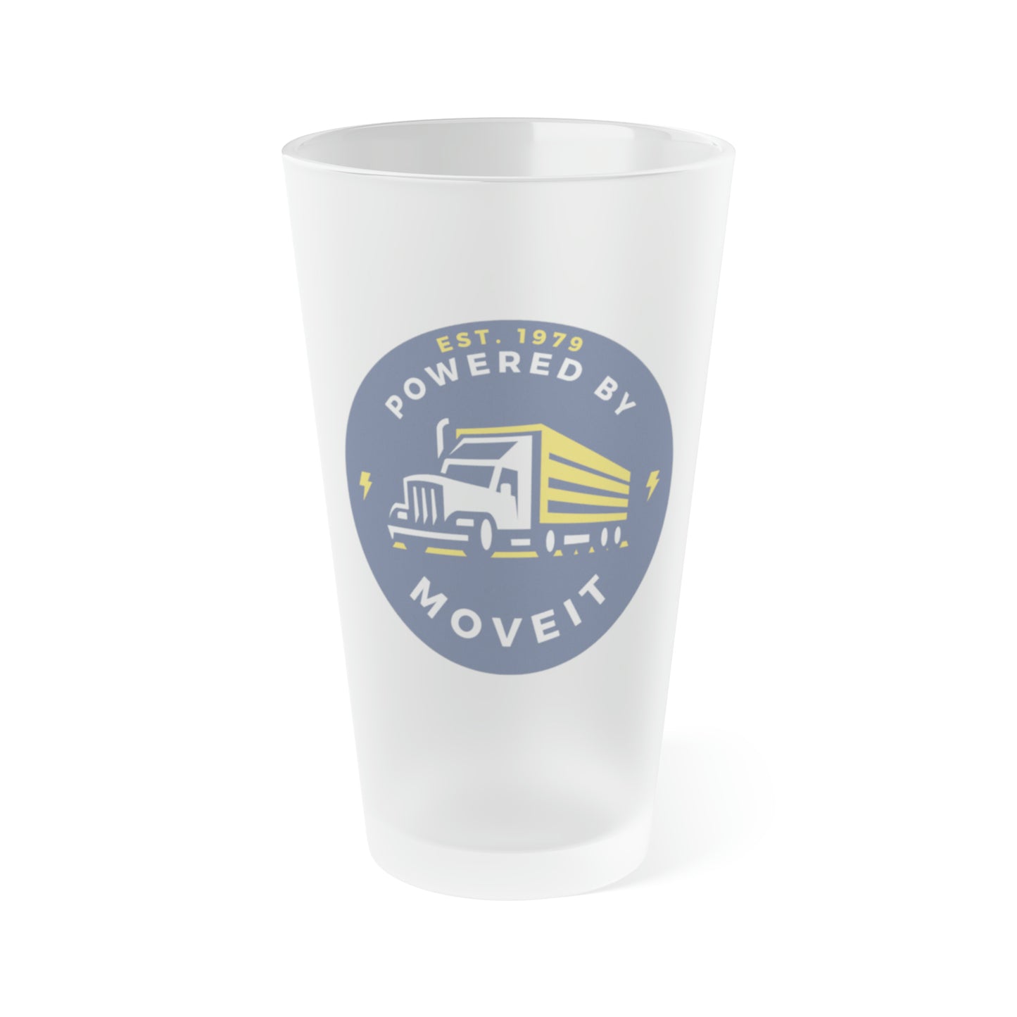 Powered By MoveIt® Frosted Pint