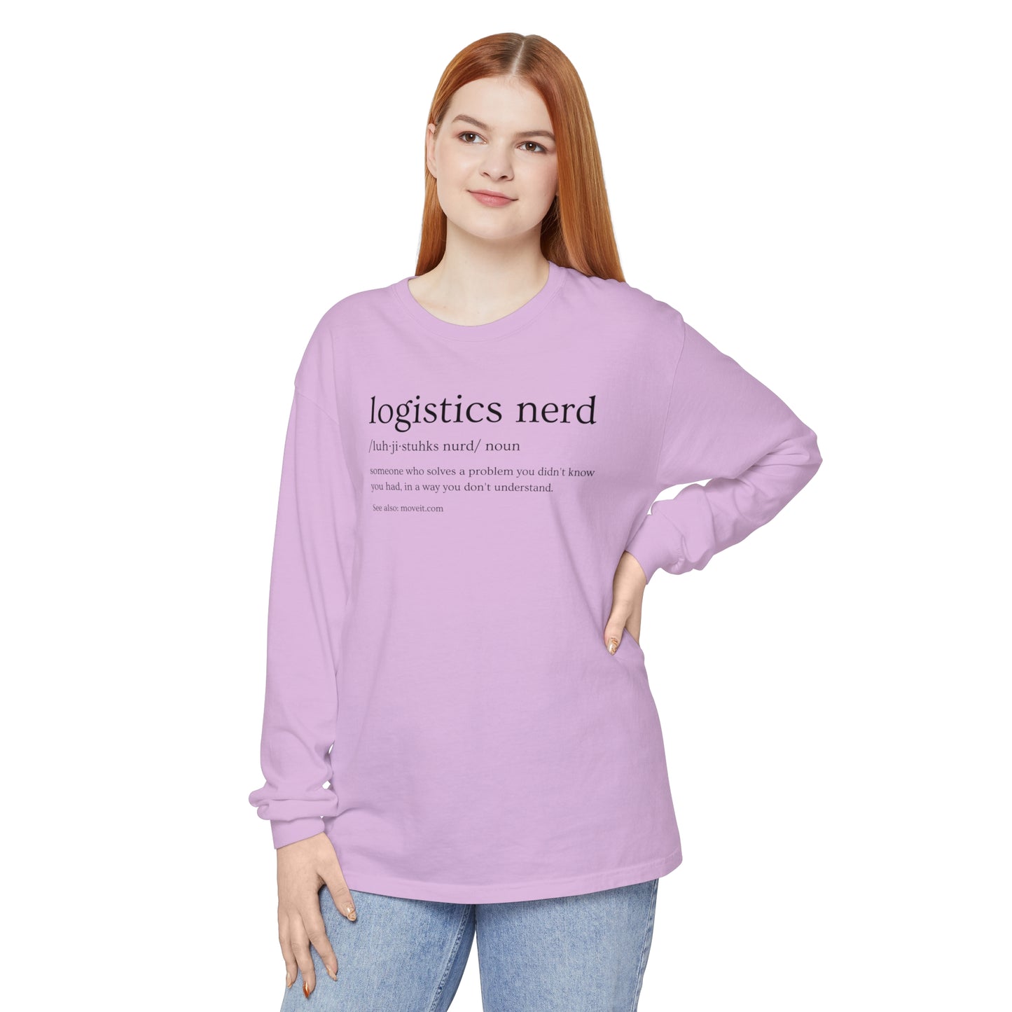 MoveIt® Logistics Nerd Stretch Sweatshirt - Women's